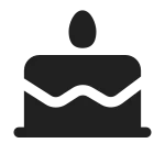 Food Cake SVG Icon